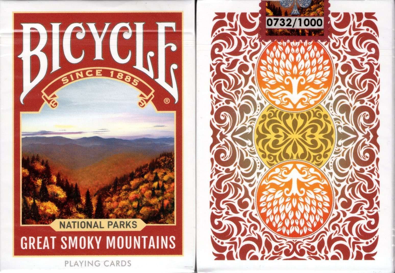 PlayingCardDecks.com-National Parks - Great Smoky Mountains Bicycle Playing Cards