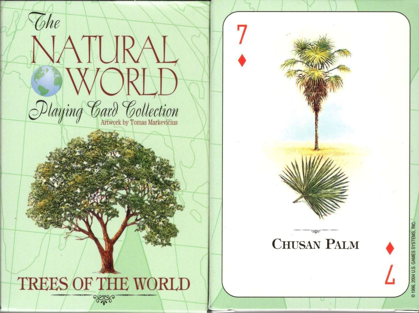 PlayingCardDecks.com-Trees of the Natural World Playing Cards USGS