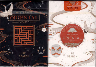 PlayingCardDecks.com-Oriental Memory Playing Cards 2 Deck Set USPCC