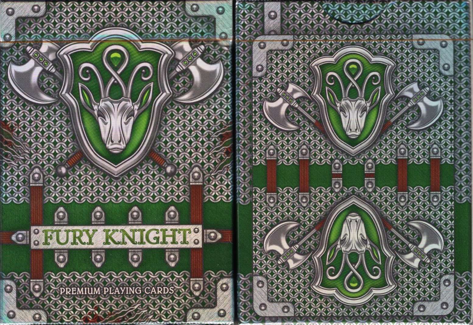 PlayingCardDecks.com-Fury Knight Playing Cards LPCC