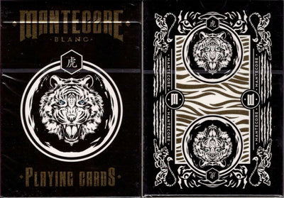 PlayingCardDecks.com-Mantecore Blanc Playing Cards Cartamundi