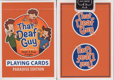 PlayingCardDecks.com-That Deaf Guy Paradise Playing Cards USPCC