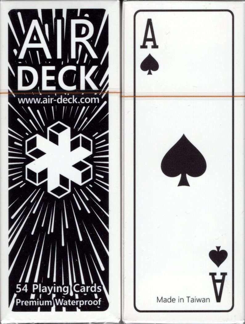 PlayingCardDecks.com-Air Deck v2 Premium Waterproof Playing Cards: Warp Speed
