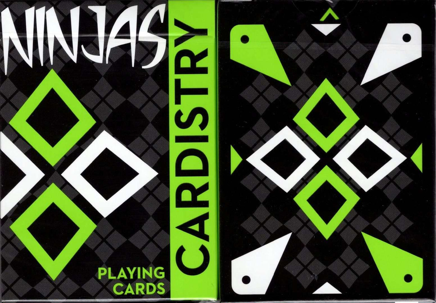 PlayingCardDecks.com-Cardistry Ninjas Kiwi Green Playing Cards USPCC