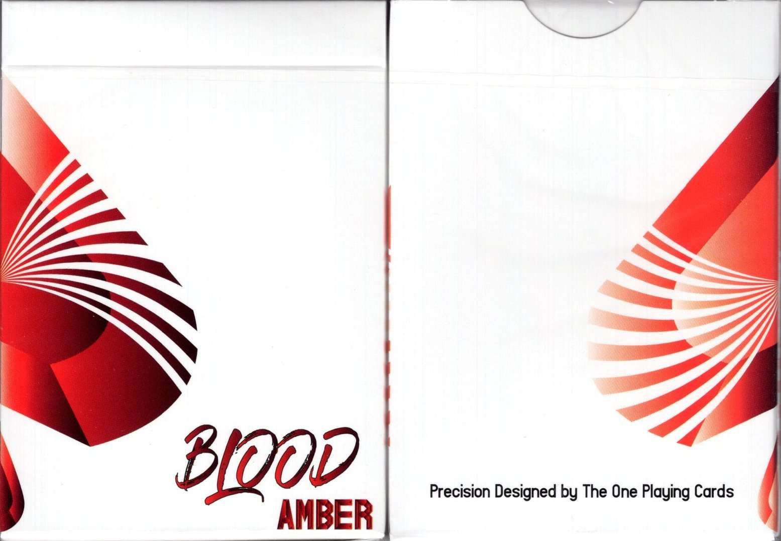 PlayingCardDecks.com-Blood Amber Playing Cards USPCC