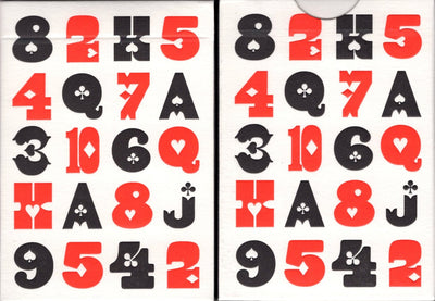 Just Type v2 Playing Cards USPCC