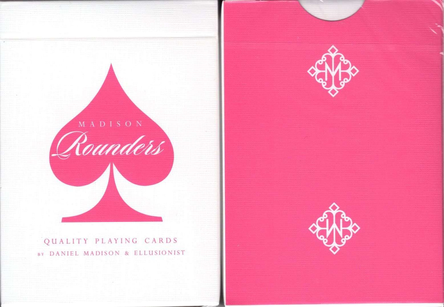 PlayingCardDecks.com-Madison Rounders Pink Playing Cards USPCC