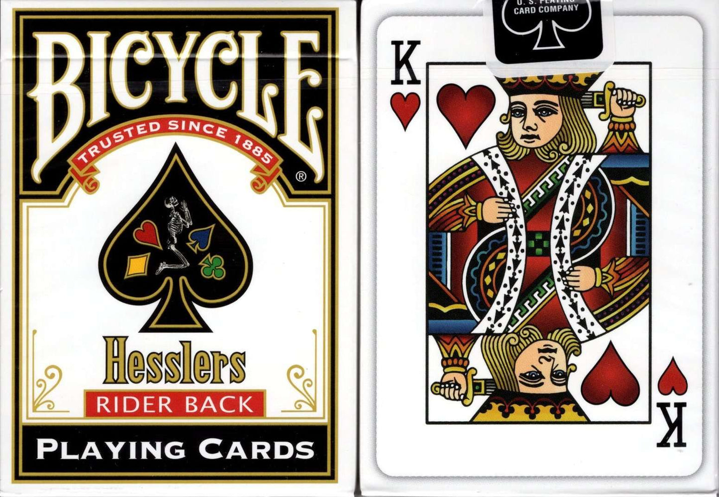 Hesslers Rider Back Bicycle Playing Cards