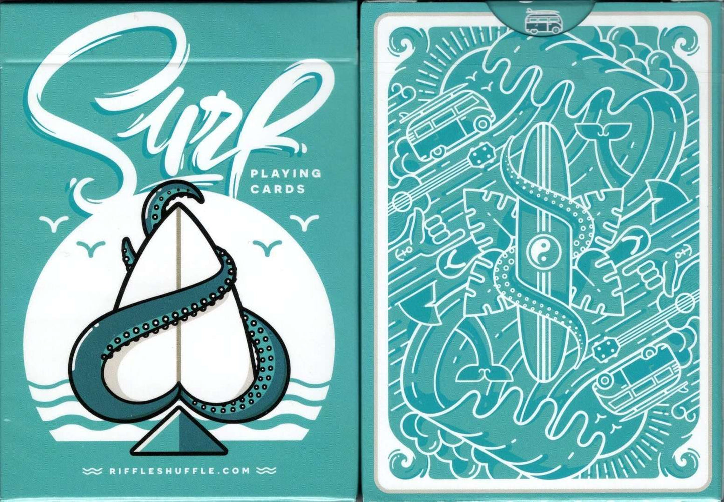 PlayingCardDecks.com-Surfboard Marked Playing Cards USPCC