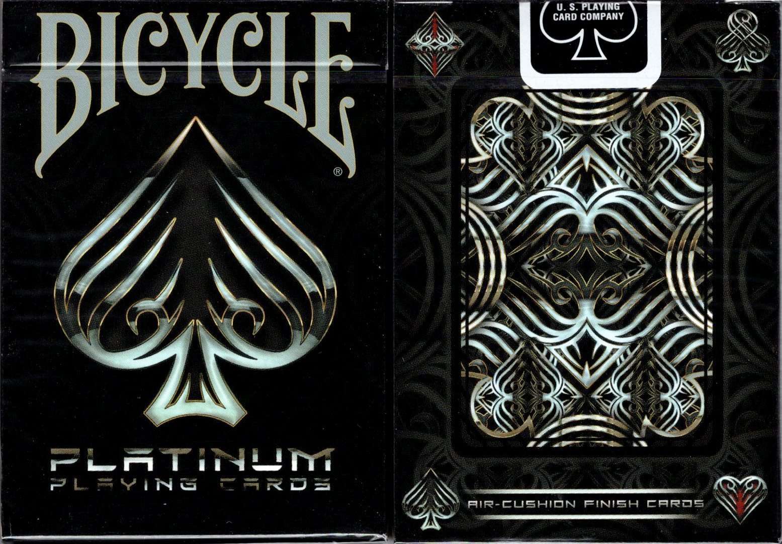 PlayingCardDecks.com-Platinum Bicycle Playing Cards