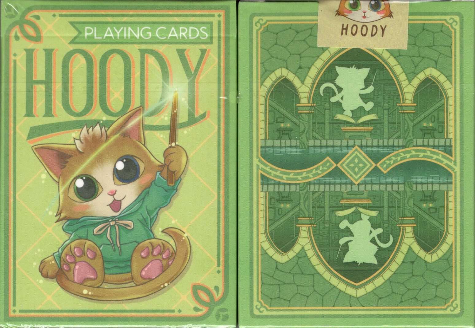 PlayingCardDecks.com-Hoody Cat Playing Cards JJPC