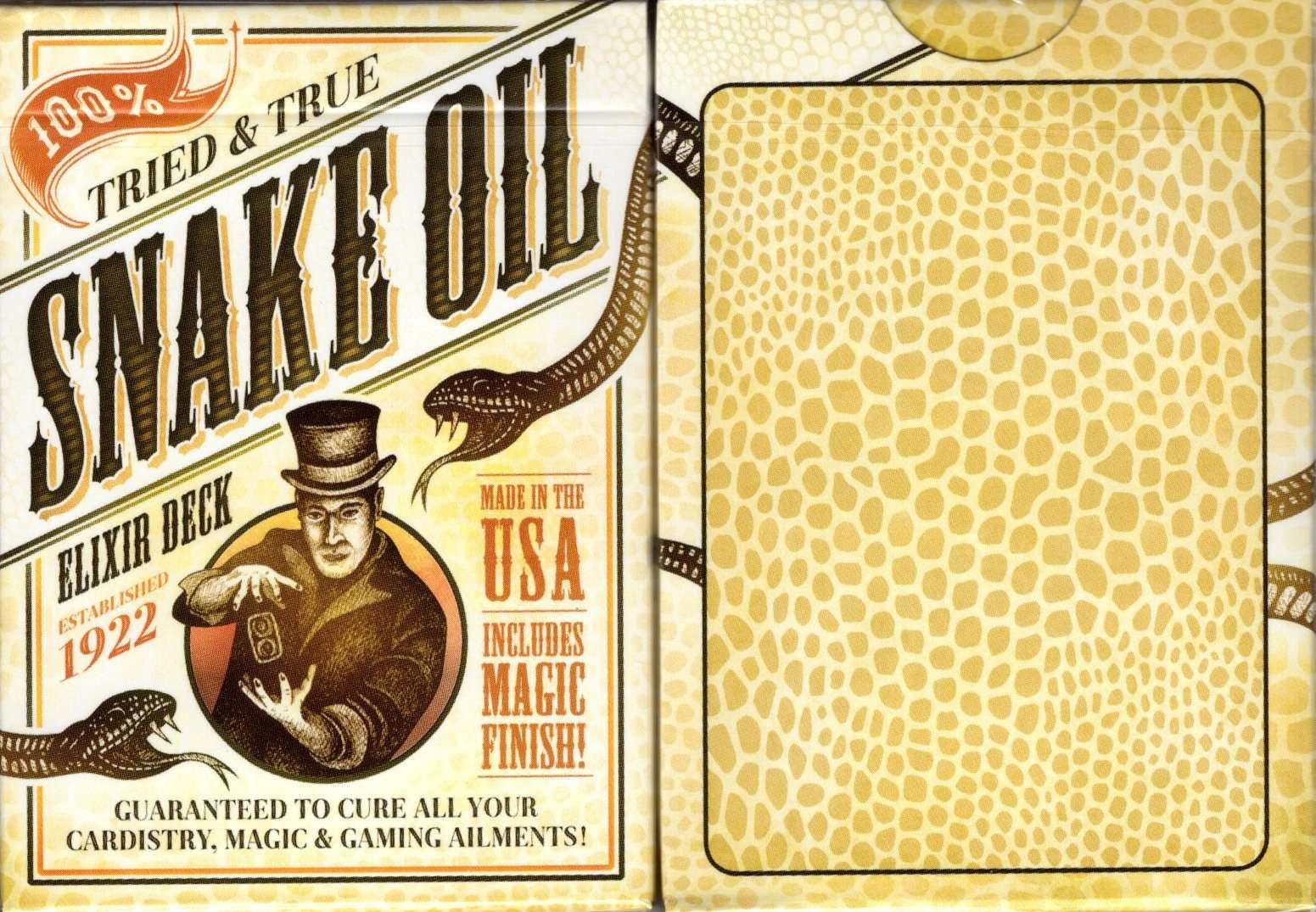 PlayingCardDecks.com-Snake Oil Elixir Playing Cards USPCC
