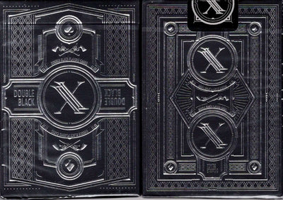 PlayingCardDecks.com-Double Black Classic Playing Cards USPCC