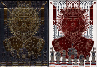PlayingCardDecks.com-King's Game Playing Cards 2 Deck Set EPCC