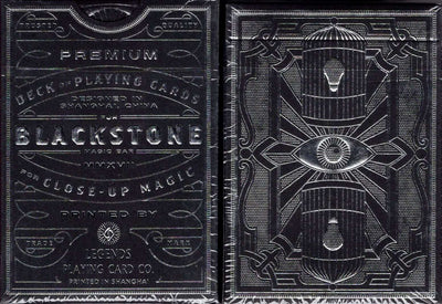 PlayingCardDecks.com-Blackstone Magic Bar Playing Cards & Display Case LPCC