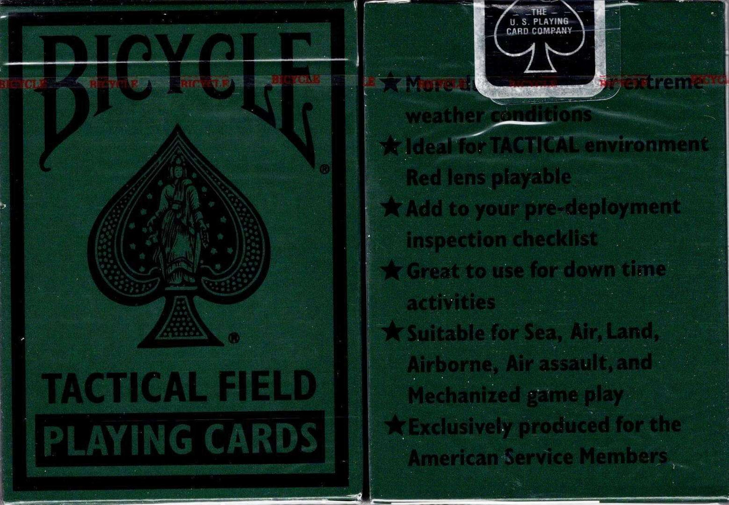 PlayingCardDecks.com-Tactical Field Bicycle Playing Cards Deck