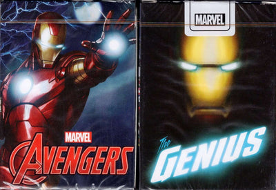 PlayingCardDecks.com-Avengers Iron Man Playing Cards JLCC