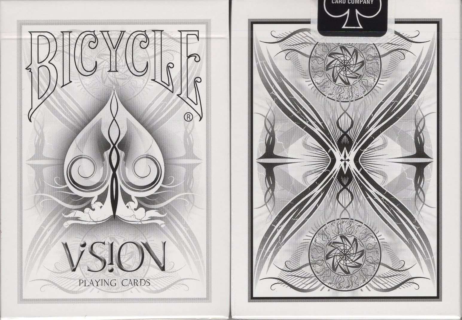 PlayingCardDecks.com-Vision White Bicycle Playing Cards