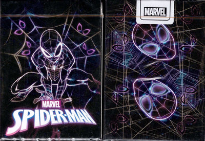 PlayingCardDecks.com-Spider-Man Neon Playing Cards JLCC