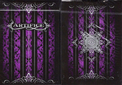 PlayingCardDecks.com-Artifice Purple v2 Playing Cards USPCC