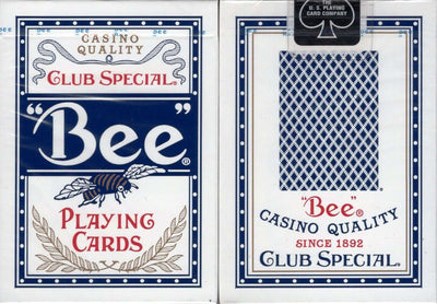 PlayingCardDecks.com-'Bee' Blue Playing Cards