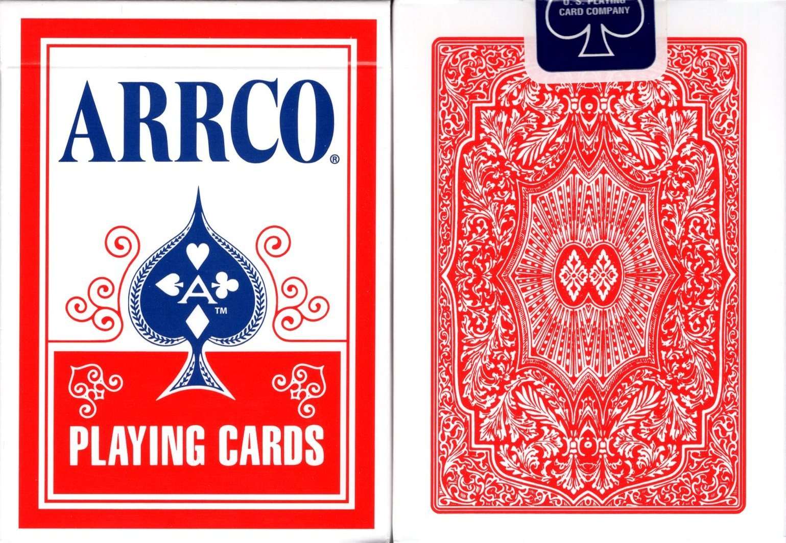 PlayingCardDecks.com-ARRCO Playing Cards USPCC: Red
