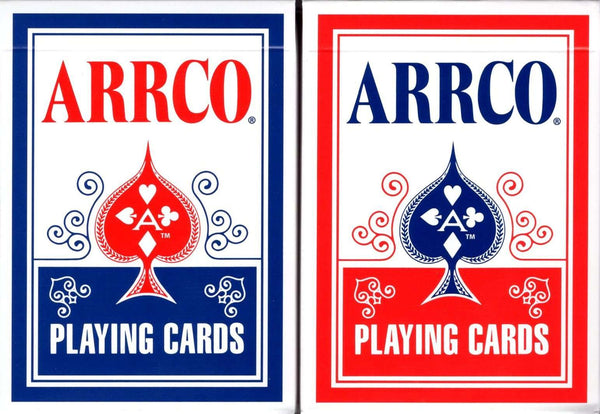 ARRCO Playing Cards USPCC - Blue & Red | PlayingCardDecks.com