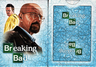 PlayingCardDecks.com-Breaking Bad Blue Playing Cards Deck