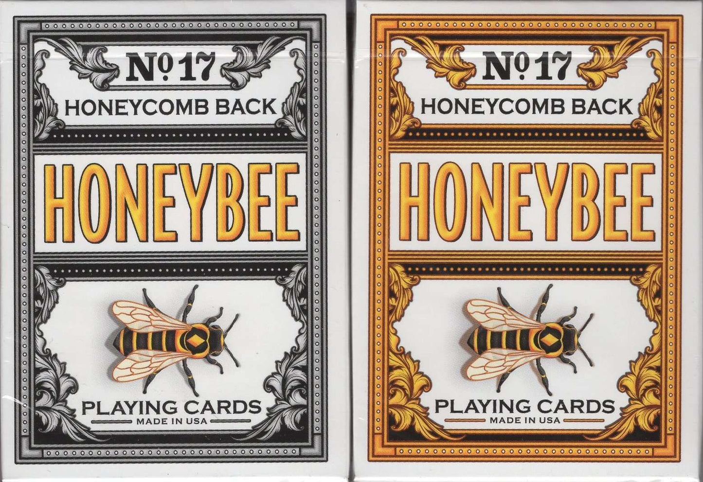 PlayingCardDecks.com-Honeybee V2 Playing Cards USPCC: 2 Deck Set