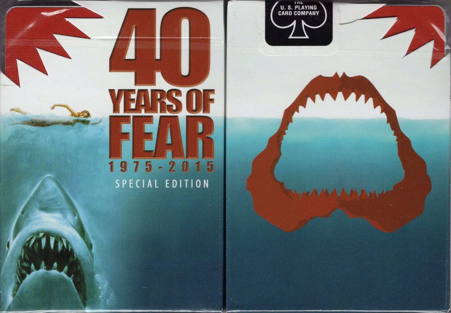 PlayingCardDecks.com-Jaws 40 Years of Fear Special Edition Playing Cards USPCC