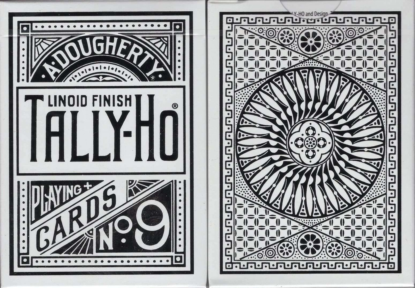 Tally-Ho White Playing Cards