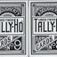 PlayingCardDecks.com-Tally-Ho White Playing Cards - Circle & Fan Back