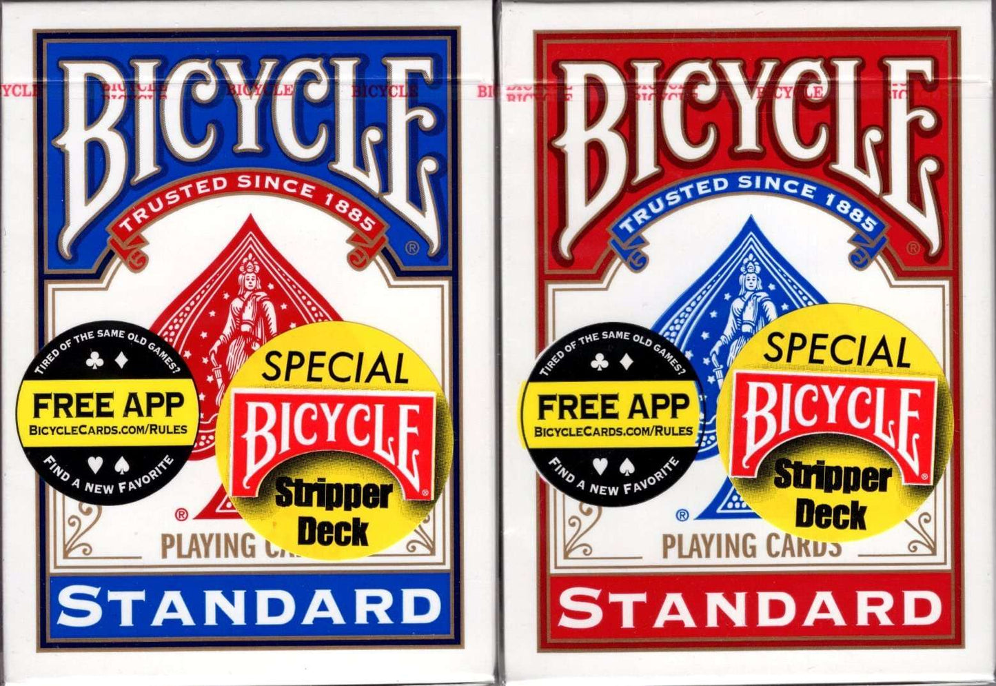 PlayingCardDecks.com-Bicycle Stripper Deck Playing Cards