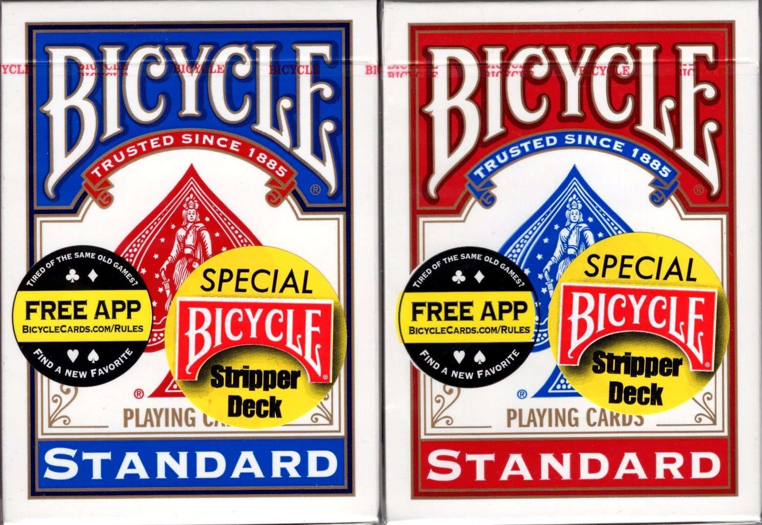 PlayingCardDecks.com-Bicycle Stripper Deck Playing Cards