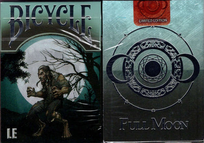 PlayingCardDecks.com-Werewolf Full Moon Limited Edition Bicycle Playing Cards