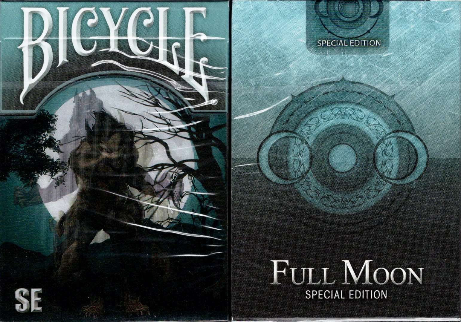 PlayingCardDecks.com-Werewolf Full Moon Special Edition Bicycle Playing Cards Deck