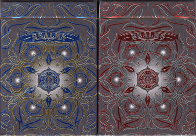 PlayingCardDecks.com-Realms Playing Cards EPCC - Blue & Red