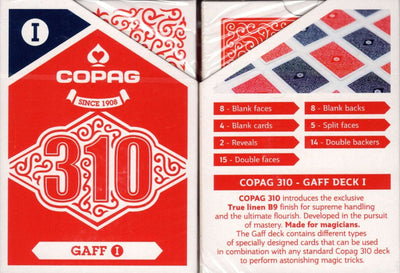 PlayingCardDecks.com-COPAG 310 Gaff Playing Cards Cartamundi