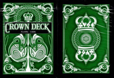 PlayingCardDecks.com-Crown Green v1 Playing Cards USPCC