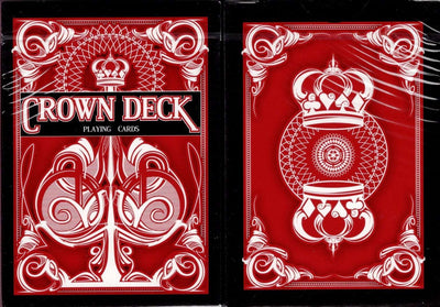 PlayingCardDecks.com-Crown Red v1 Playing Cards USPCC