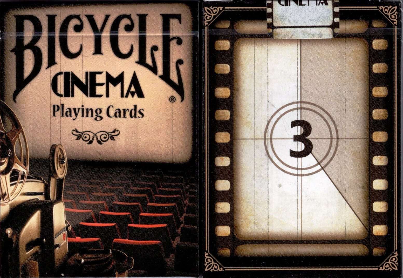 Bicycle cinema playing cards new arrivals