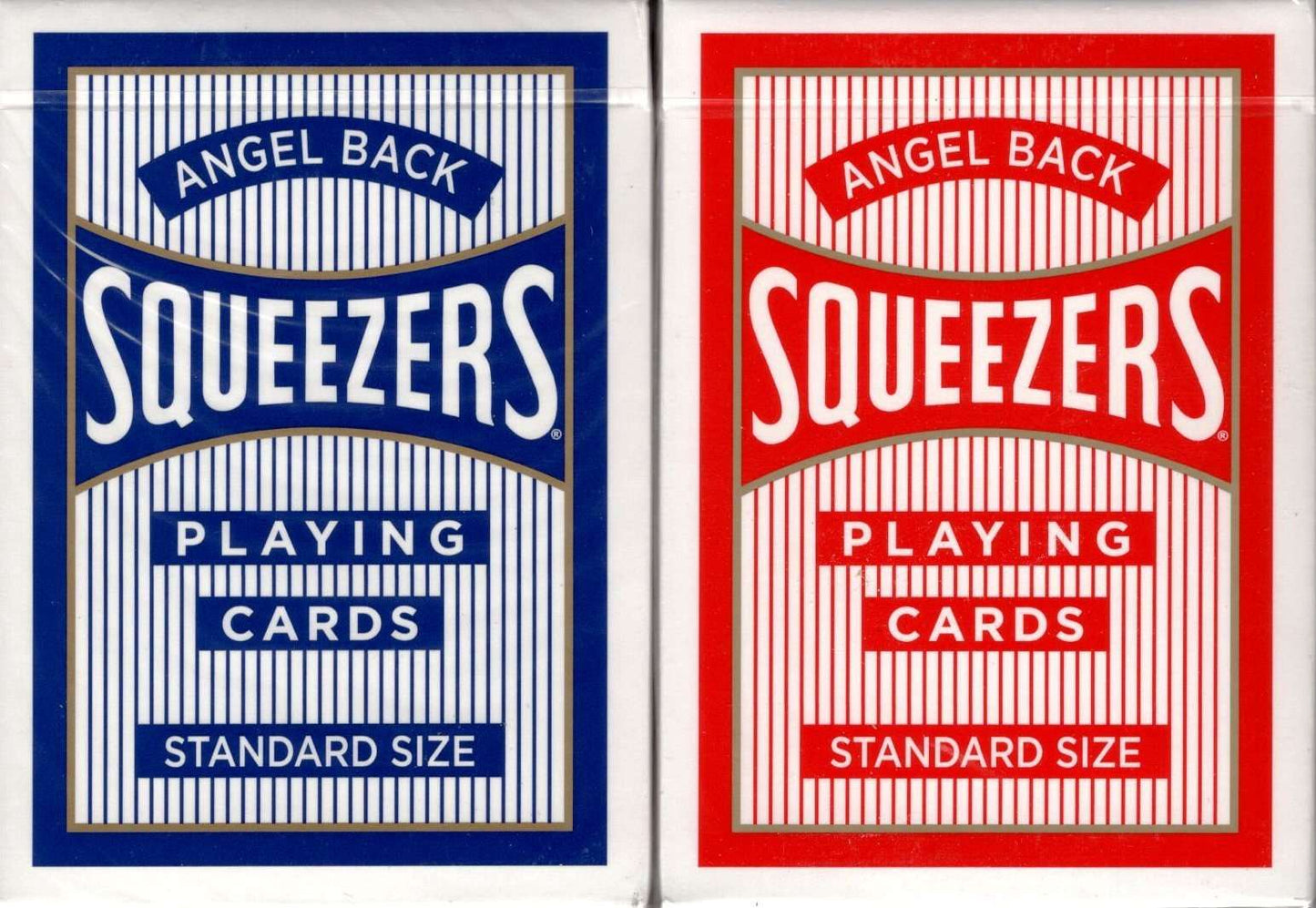 PlayingCardDecks.com-Angel Back Squeezers Playing Cards USPCC: 2 Deck Set