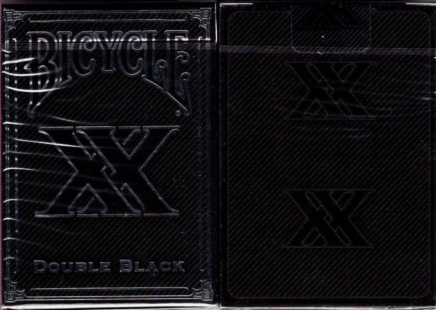 PlayingCardDecks.com-Double Black XX Bicycle Playing Cards