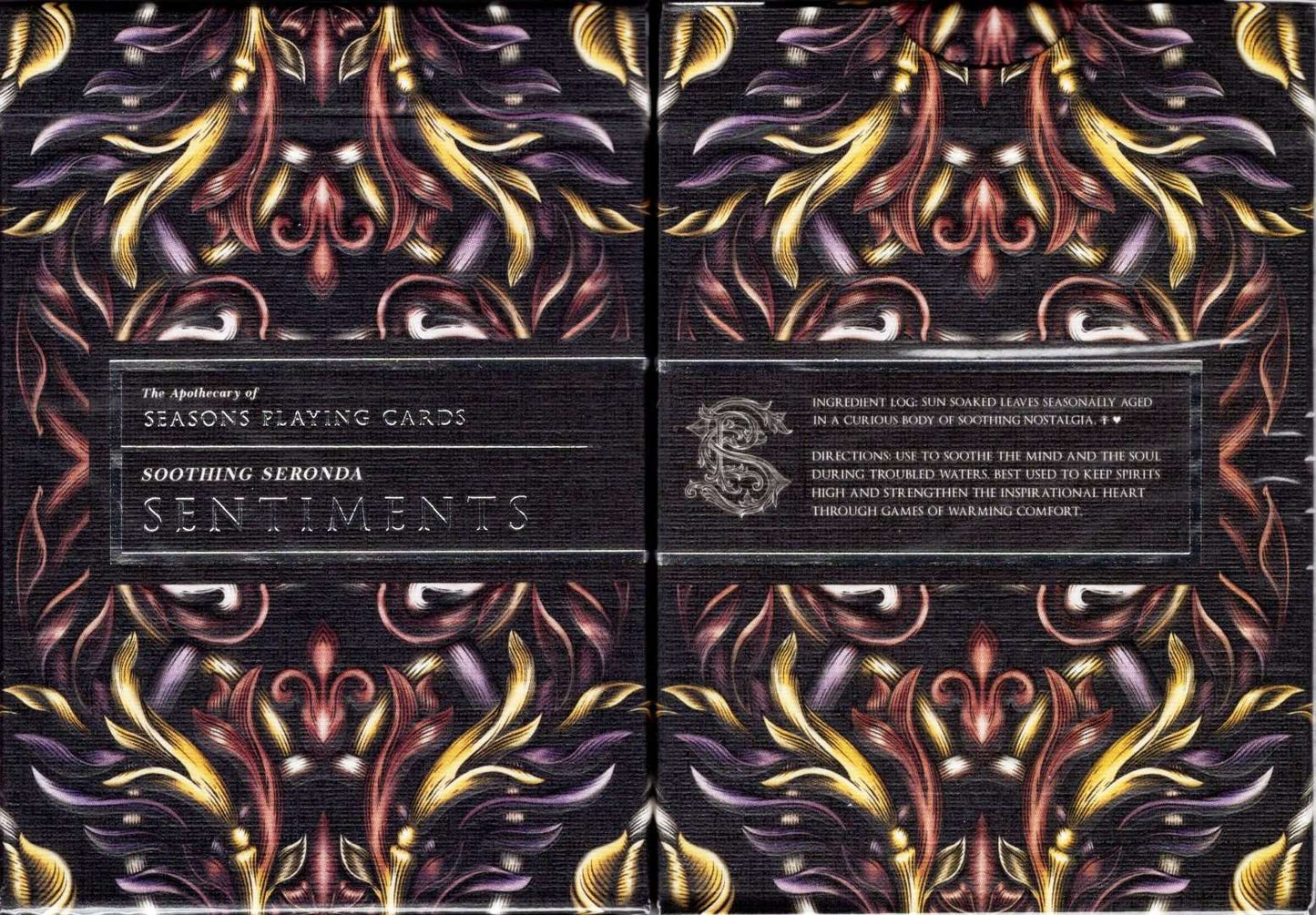 PlayingCardDecks.com-Apothecary v2 Playing Cards USPCC - Sentiments & Virtues: Sentiments