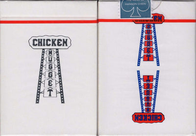 PlayingCardDecks.com-Chicken Nugget White Playing Cards HCPC