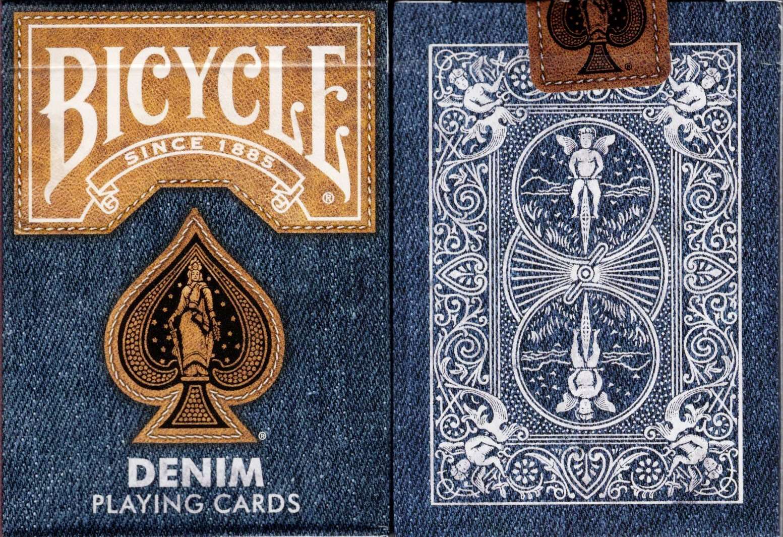 PlayingCardDecks.com-Denim v1 Bicycle Playing Cards