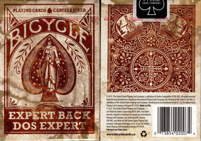 PlayingCardDecks.com-Expert Back Red Bicycle Playing Cards