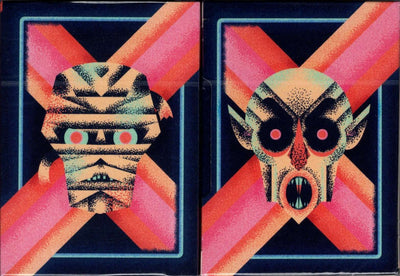 PlayingCardDecks.com-Little Deck of Horrors Playing Cards Cartamundi