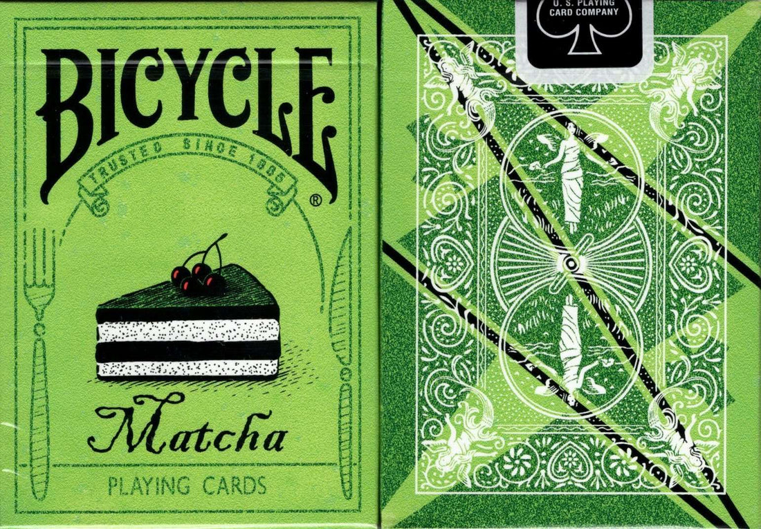 bicycle matcha playing cards