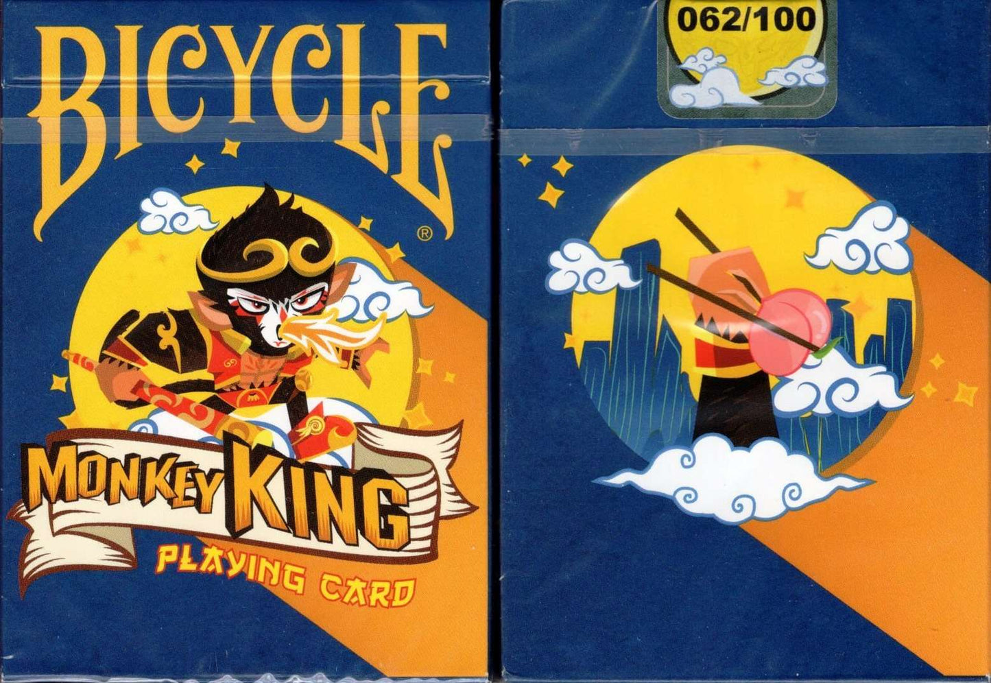PlayingCardDecks.com-Monkey King Gilded Bicycle Playing Cards